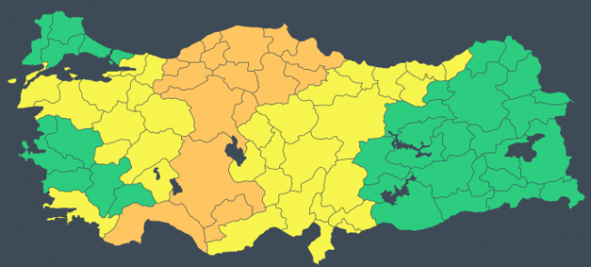 Ankara için 'turuncu' uyarı: Yoğun kar bekleniyor